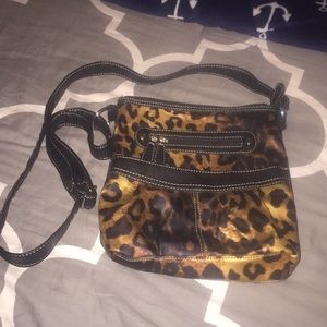 Mondani Cheetah Print Purse